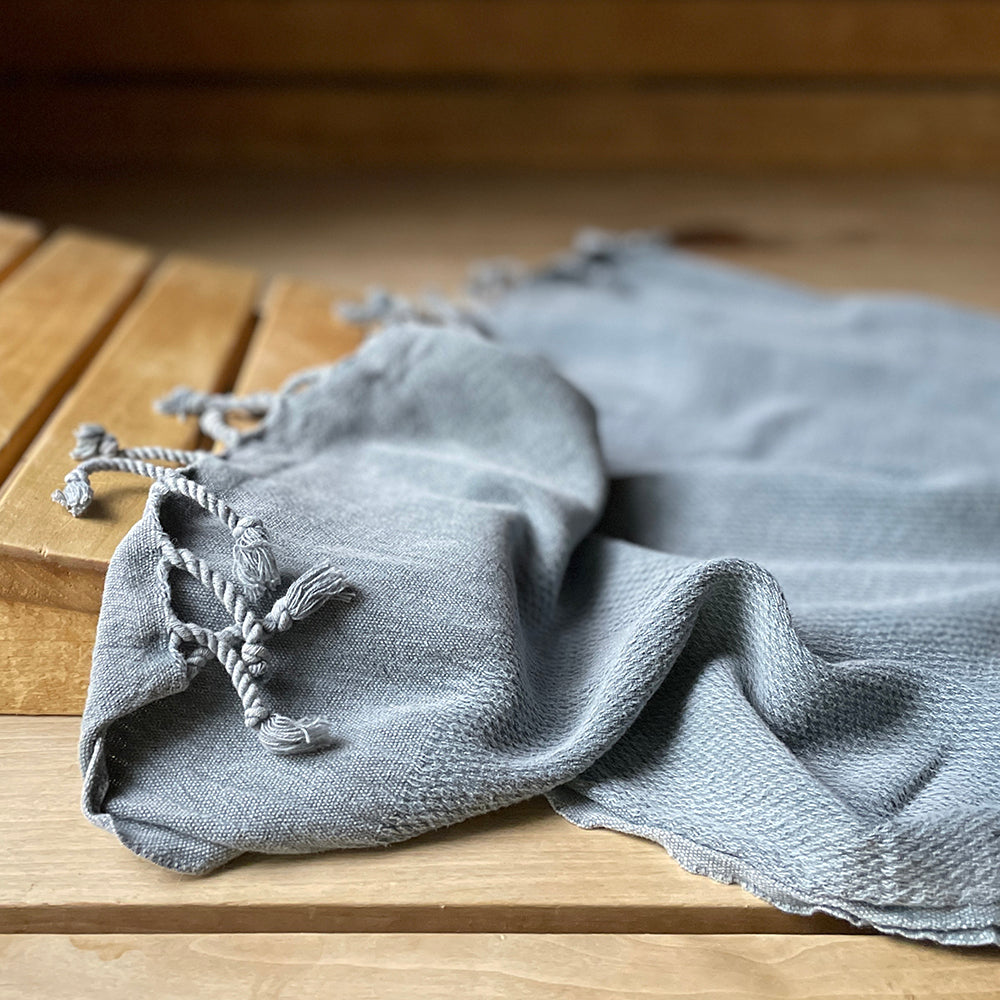 Stone Washed Duru Turkish Towel-3