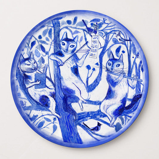 Whisker Violin Circular Serving Tray-0