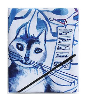 Whisker Violin Tea Towel-1